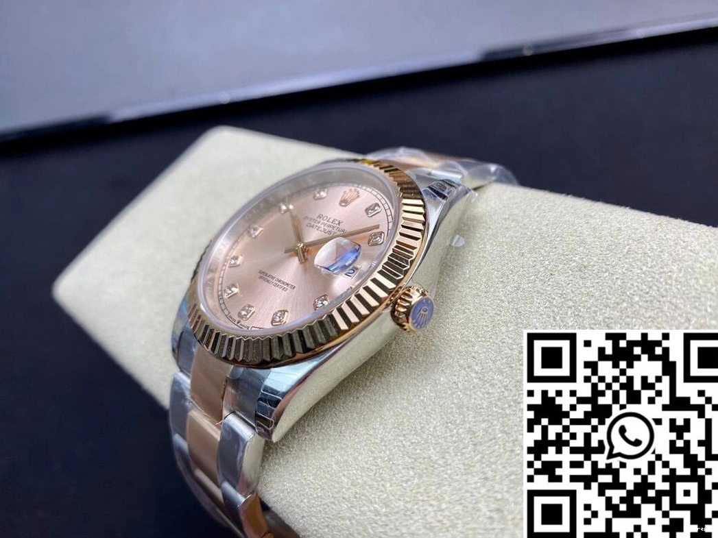 Gold 41MM Datejust Rolex EW V3 M126331-0007 Rose Factory 0202